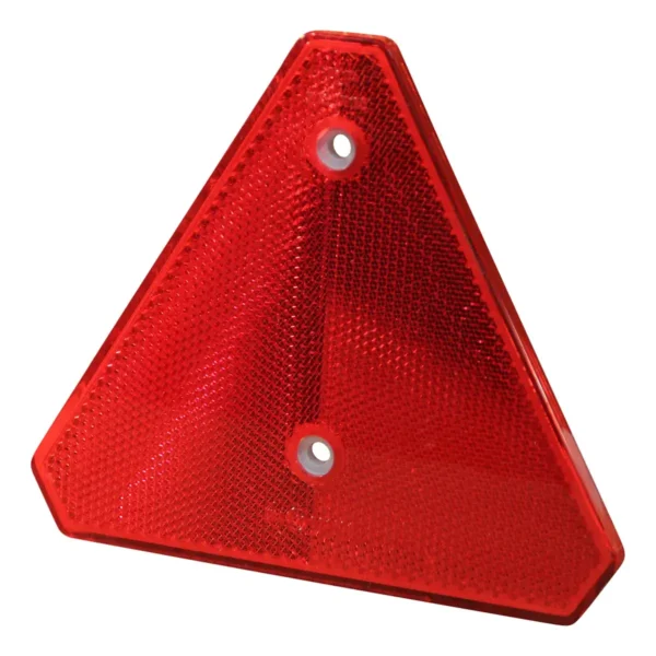 reflector  Δ rood opschroefbaar 143x125