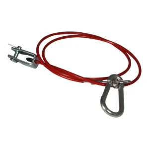 breekkabel 1055mm rood gaffel met pen