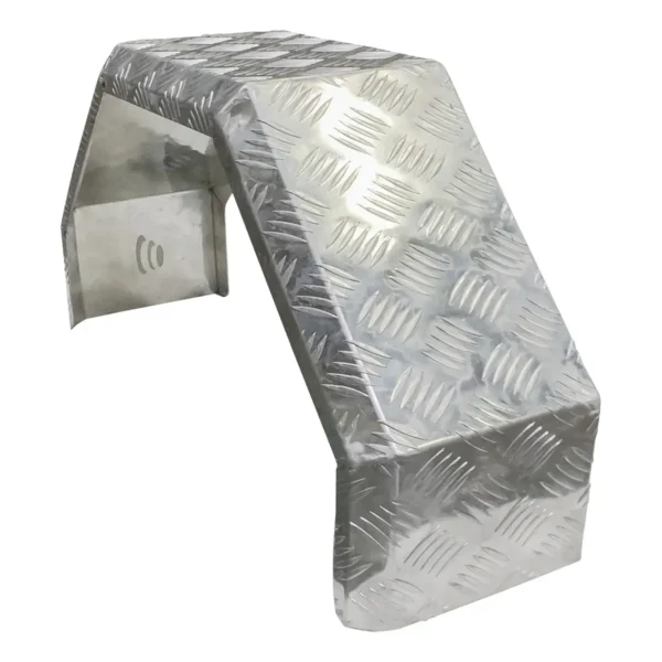 spatscherm enkel as aluminium 230mm x 800mm