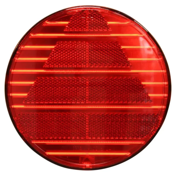 reflector rood opschroefbaar Ø145mm