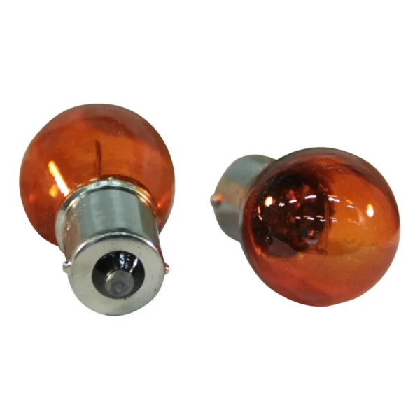 stop- / knipperlamp BA15S 12V 21W 15x47 oranje