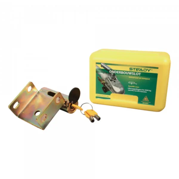 koppelingsslot vaste montage 3000 kg M12 + korte klepel SCM (koppelingen t/m 3000kg M12) 2x horizontaal M12 + 1x verticaal M12