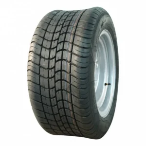 luchtband + wiel 195/50 B10 (18x8.00-10) S-6502 10PR + 6.00Ix10H2 ET-4 60/100/4 98 N staal grijs