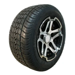 luchtband + wiel 195/50 B10 (18x8.00-10) S-6502 10PR + 6.00Ix10H2 ET-4 67/112/5 98 N lichtmetaal grijs