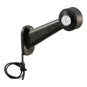 contourlamp rood / wit, rechts, DC kabel 500mm., 2x0,75mm²