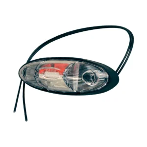 contourlamp W105 rood / wit, links / rechts, 220mm, 2x0,75mm2