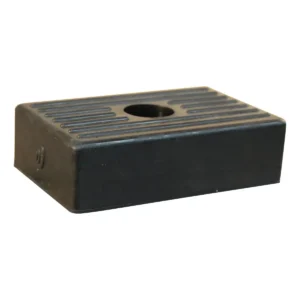 bootkussen rubber zwart 131x81x37mm