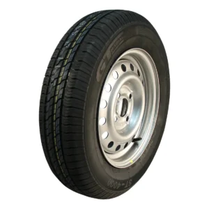 luchtband + wiel 155 R13 Kargomax XL ST-4000 M+S + 4½Jx13H2 ET30 57/100/4 84 N staal grijs