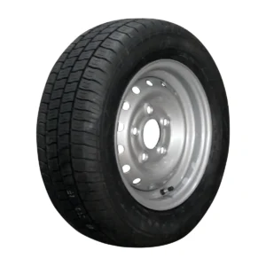 luchtband + wiel 185/60 R12C Kargomax ST-6000 M+S + 5½Jx12H2 ET30 67/112/5 104/101 N staal grijs