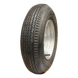 luchtband + wiel 5.00-10 V-47 6PR + 3.50Bx10H2 ET-2,5 60/100/4 80 M staal grijs