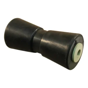 kielrol rubber zwart Ø85mm 194mm Ø17,5