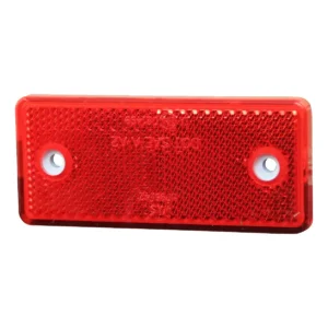 reflector ⌧ rood opschroefbaar+zelfklevend 96 x 42