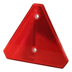 reflector  Δ rood opschroefbaar 143x125
