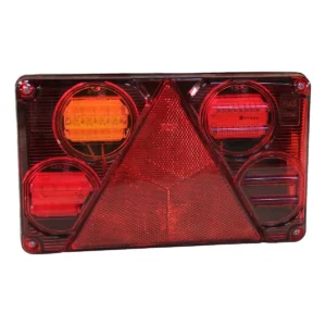 achterlicht 393 , LED 12V - 24V , links 5 PIN's bajonet