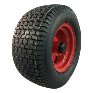 luchtband + wiel 16x7.50-8 HF-224 4PR + 5.50Bx8H2 ET0 NL110 A3 staal rood