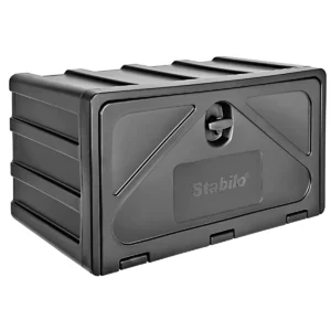 gereedschapskist kunststof Stabilo®-box 600-5, draaisluiting met slot, lxbxh 610x420x450mm