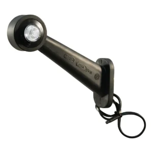 contourlamp 136L-KPA0,5C rood / wit, links DC kabel 500mm., 2x0,75mm²