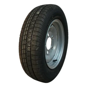 luchtband + wiel 155 R13C Kargomax ST-6000 M+S + 4Jx13H ET0 94/140/5 91/89 N staal grijs