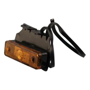 Zijmarkeringslamp 907 led Inclusief montagesteun 90° Kabel 500mm met quick connector