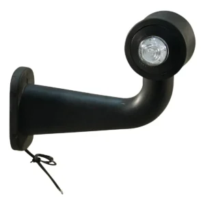 contourlamp 138P / W21.5 rood / wit, rechts, 180mm, 2x075mm2