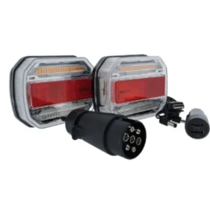 LED achterlichtset met magnetische bevestiging 12V draadloos