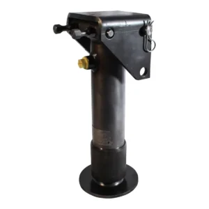 steunpoot hydraulisch met terughaalveer , 90° zwenkbaar Ø80